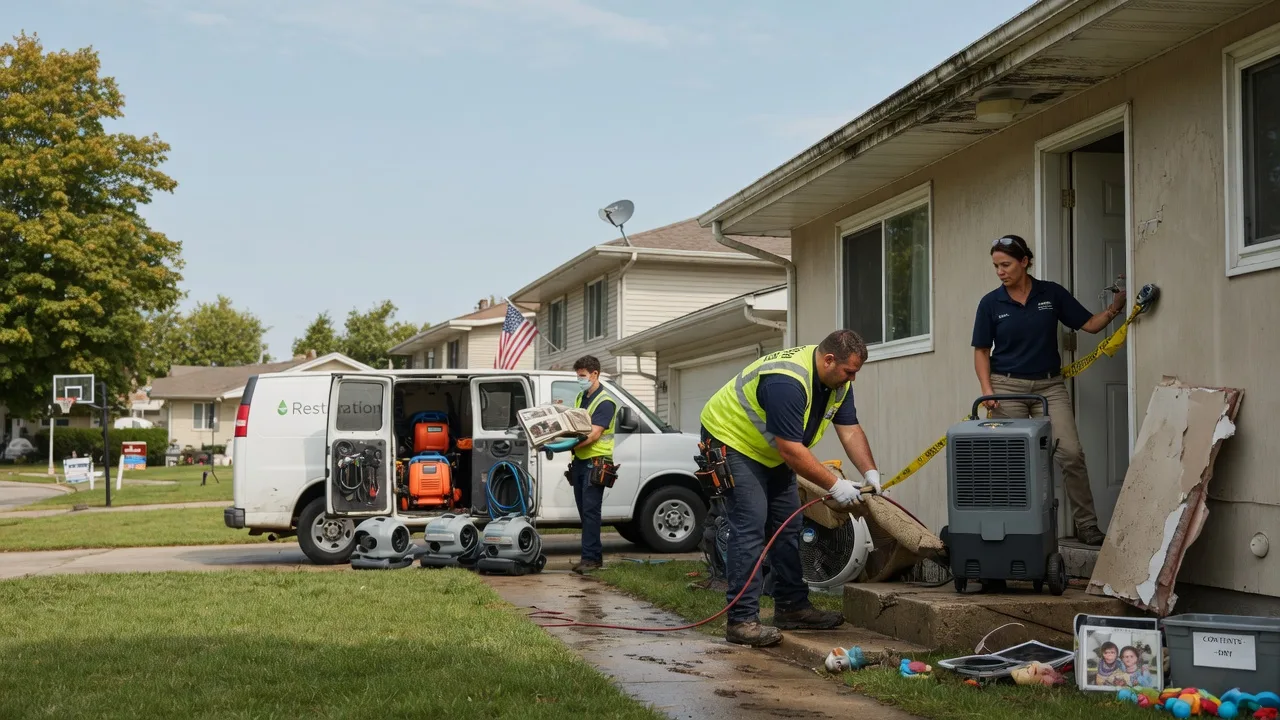 Water Damage Restoration in Eckerty, IN near me
